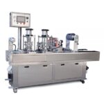 DCF100 Linear Type Cup Filling and Sealing Machine