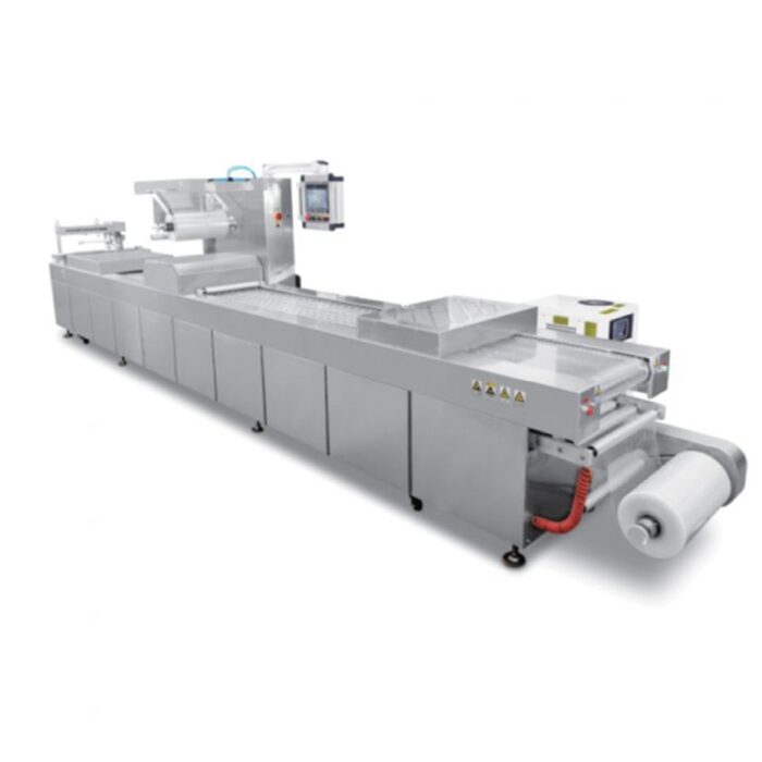 DLZ300 Fully Auto Thermoforming Vacuum Packaging Machine - Waffiy Food ...