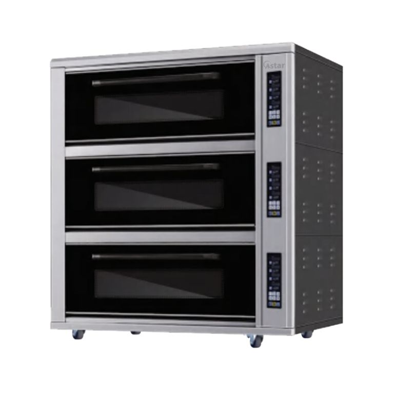 APS-36A Electric Deck Oven With Steam Computer Panel