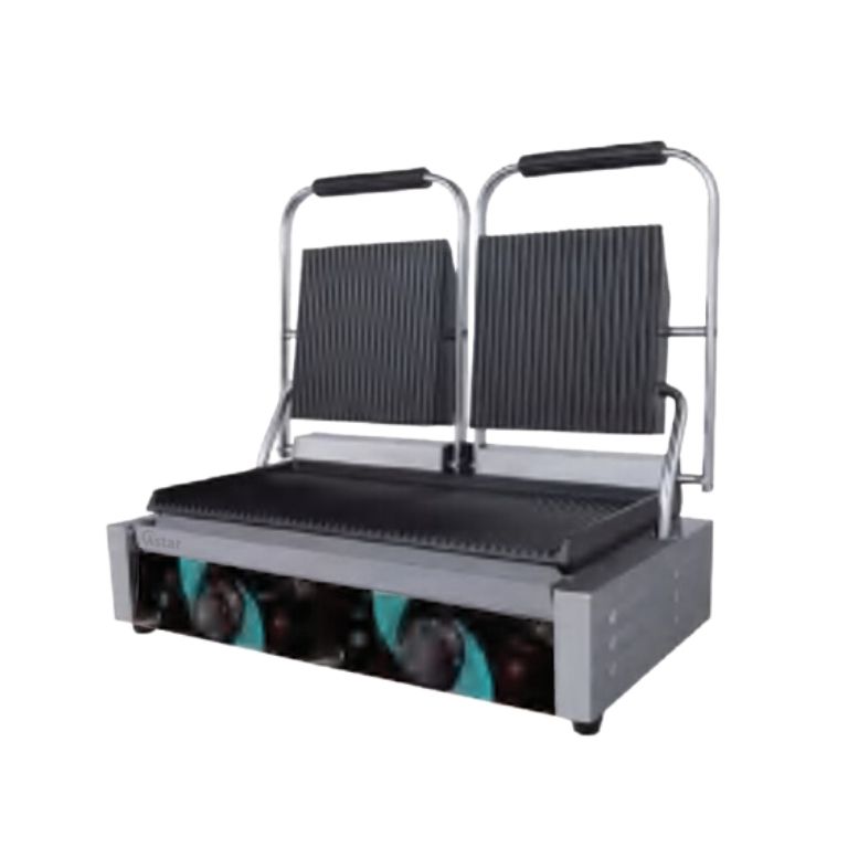 AS-813 Double Head Plate Panini Grill