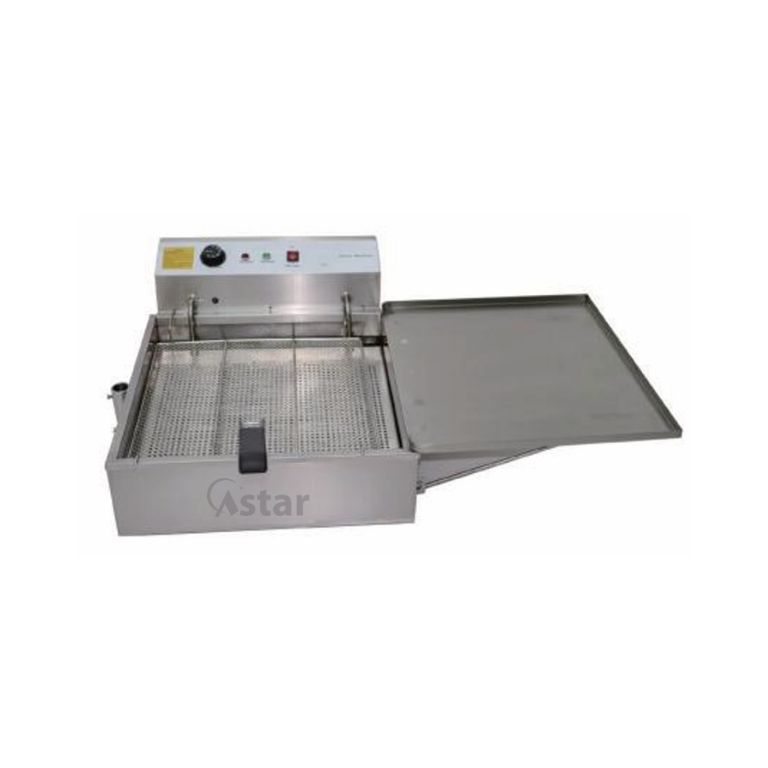 AS-T25 Table Top Donuts Fryer with Oil Valve