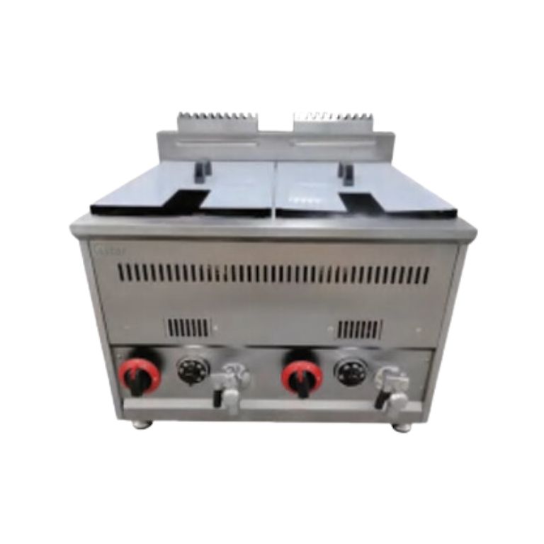 ASGF-182 2-Tank 2-Basket Gas Fryer
