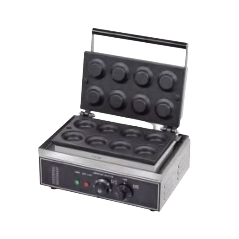 HF-DT8 8 Pcs Egg Tart Waffle Baker