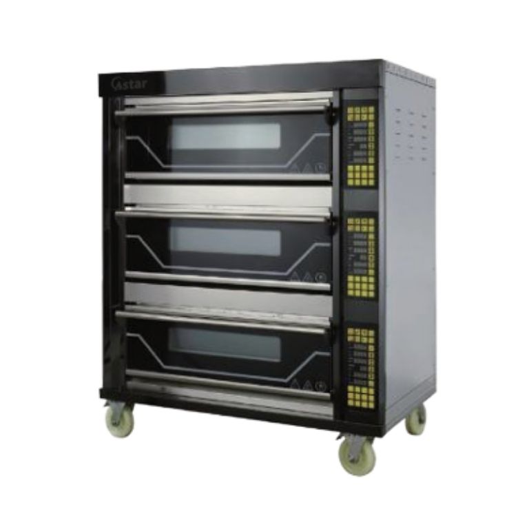 HTC-60D Fashion Black Titanium Electric Oven (Computer Panel)