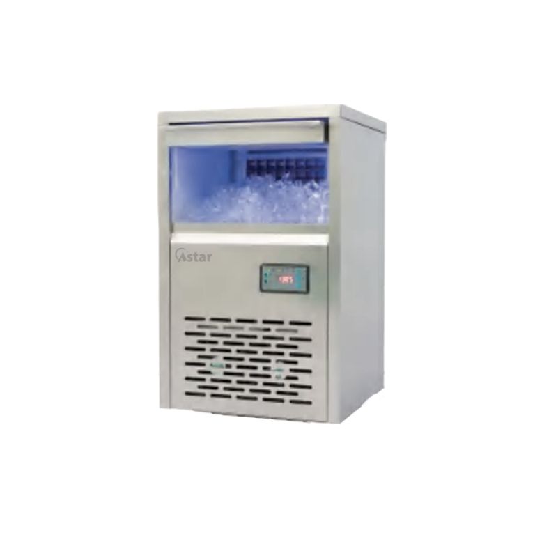 IDSS-30KG Full Stainless Steel Ice Cube Maker