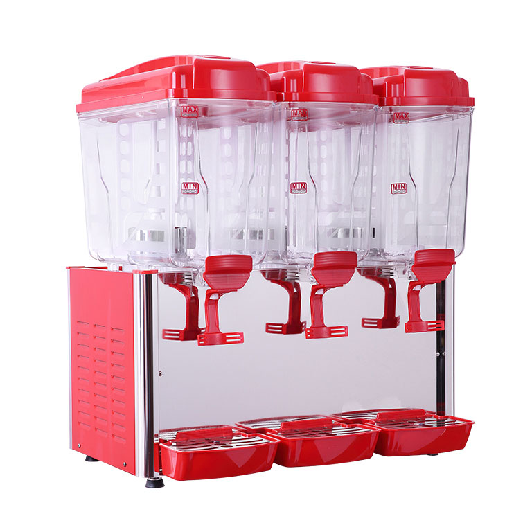 KK18 3 Tank Red Juice Dispenser Machine