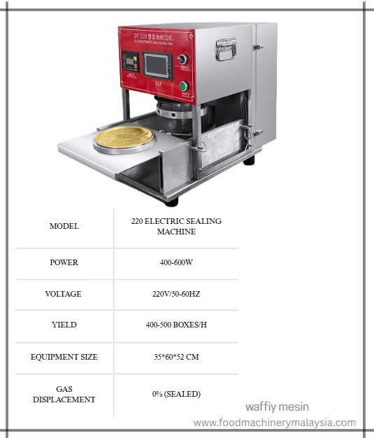 Full Automatic Aluminum Tray Seal Machine - Image 2