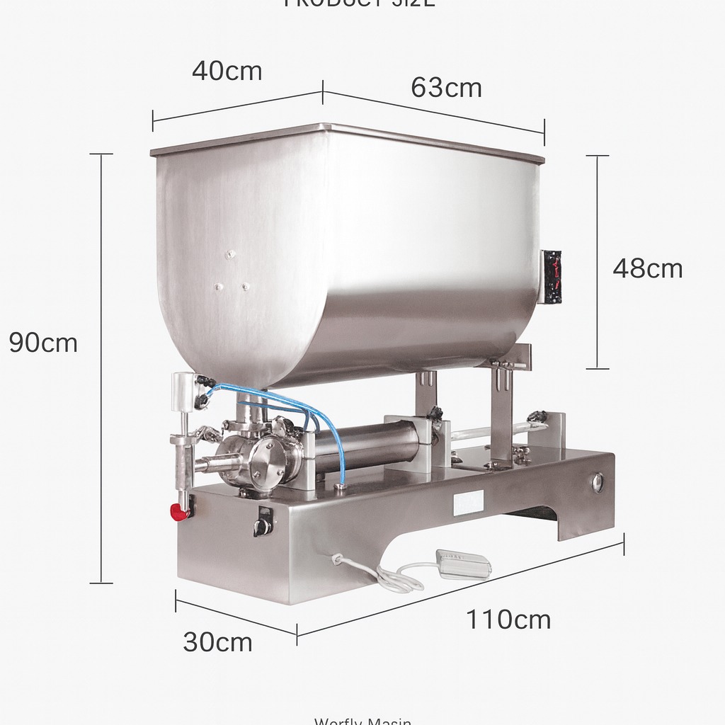 AUTOMATIC BLENDING & FILLING MACHINE 1000ML - Image 6
