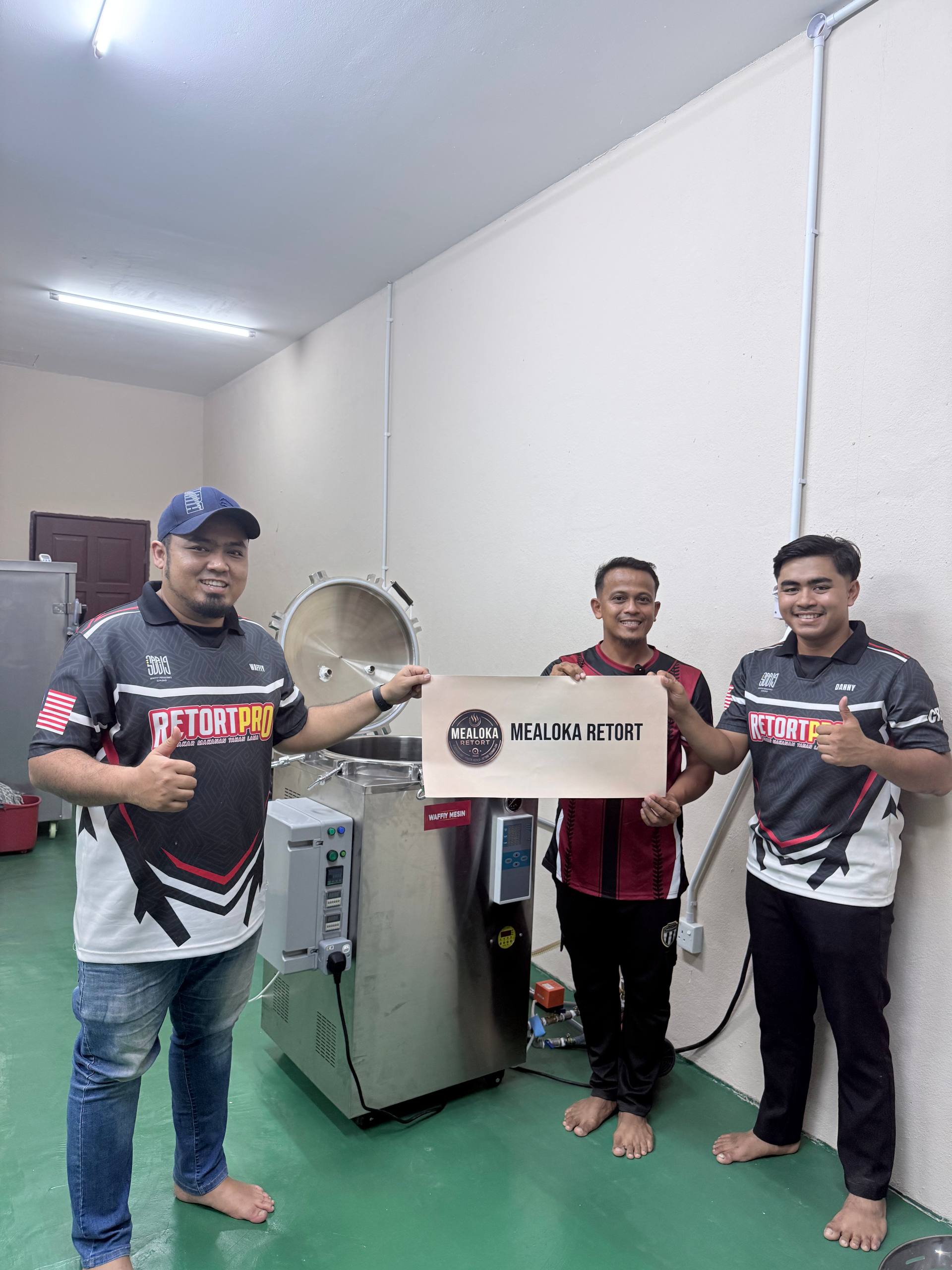 Mesin Retort 150L Pembelian Selesai