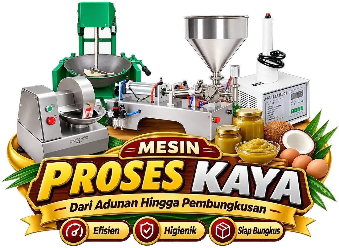 Set Mesin Proses Kaya Waffiy Industries