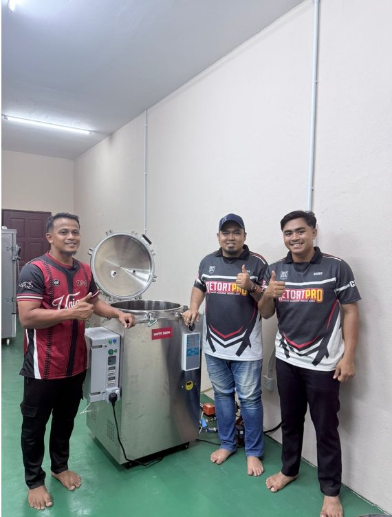 Pemasangan mesin